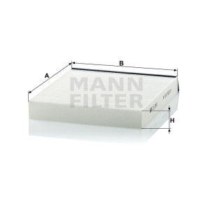 Фильтр салона MANN-FILTER CU 2240